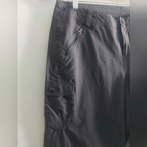 KUHL Women's Hiking Pants Dark Gray 14 Nwot Outdoor Minimalist Granola Girl - Picture 3 of 10